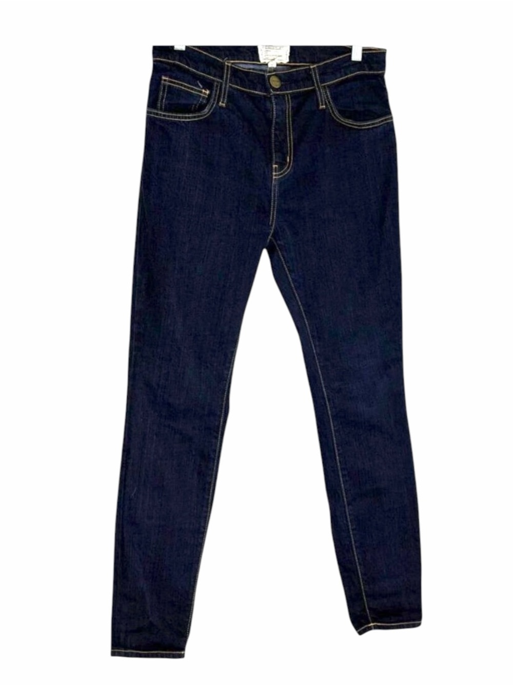 Current Elliot Slouchy Stiletto Lowrise Skinny Jeans Denim Pants Blue 26 0 NWOT